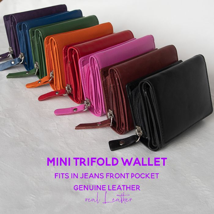 Buy Small Women Wallets Trifold Ladies Purse Credit Card Coin Holder Wallet  Organizer, Black, Trifold Wallet Online at desertcartINDIA